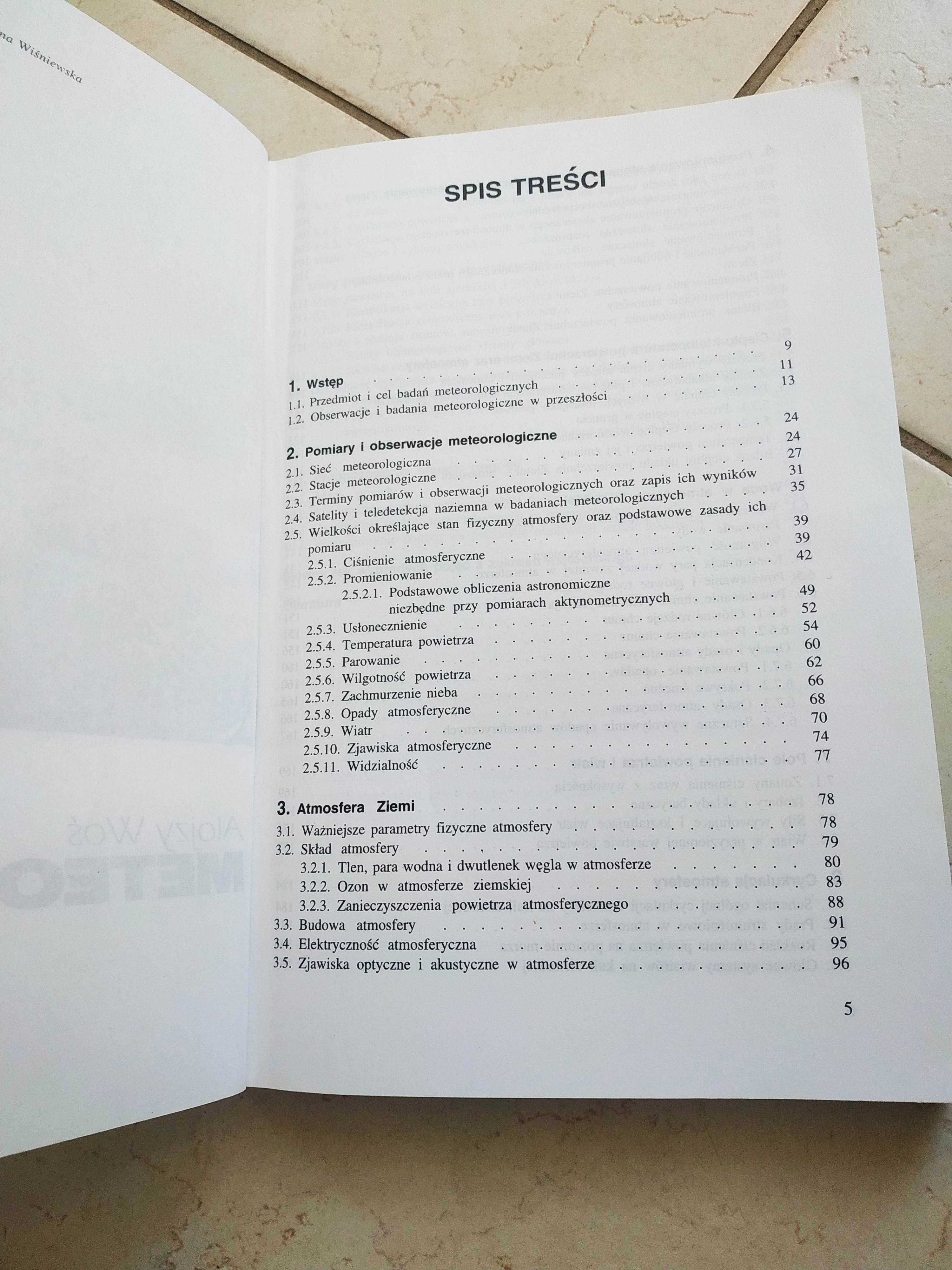Meteorologia dla Geografów Alojzy Woś