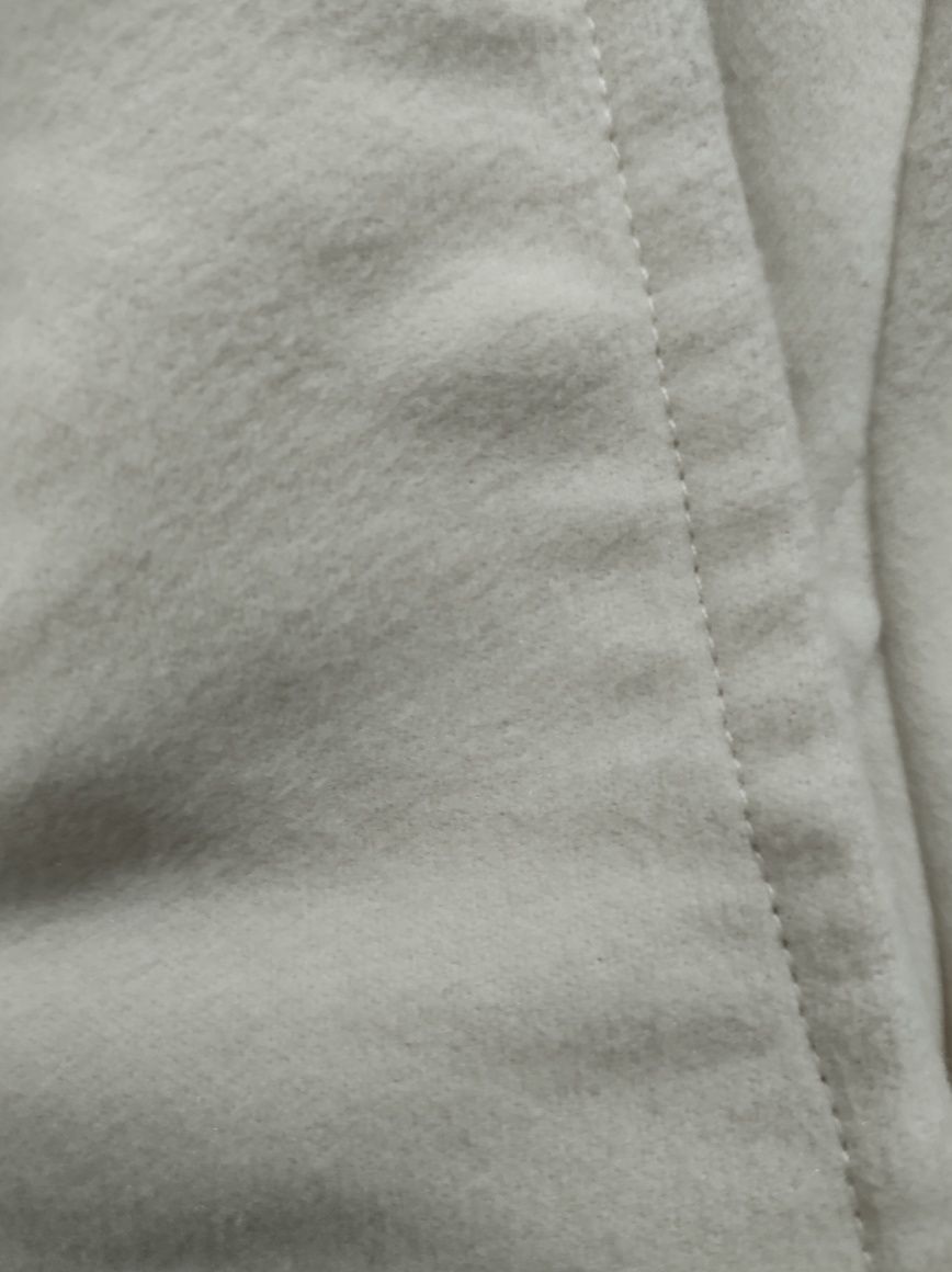 Płaszcz jesienny damski beżowy jasny kremowy płaszczyk XS Reserved