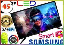 Телевізор Samsung 45 дюйма LED SMART TV Т2 UHD 4К арт 5181