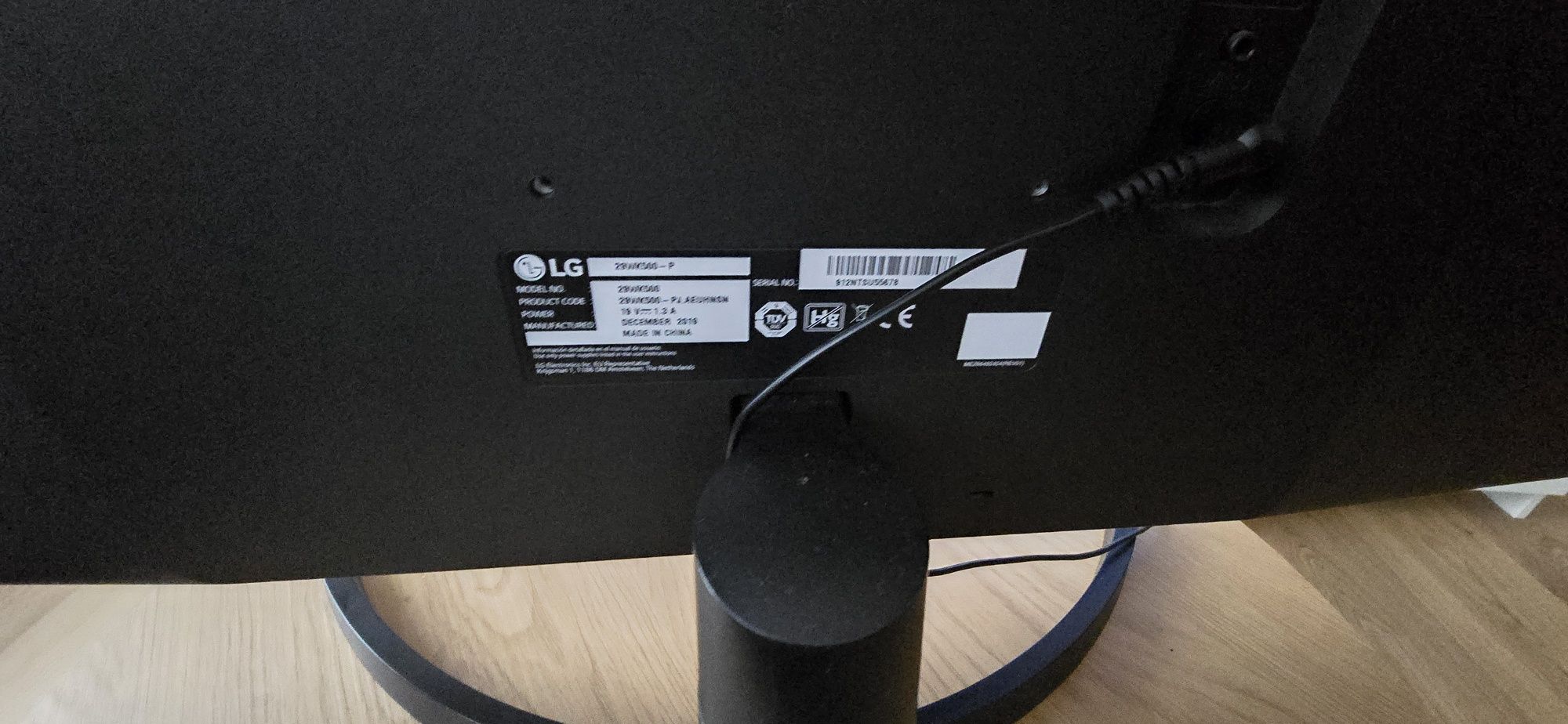Monitor LG 29 cali