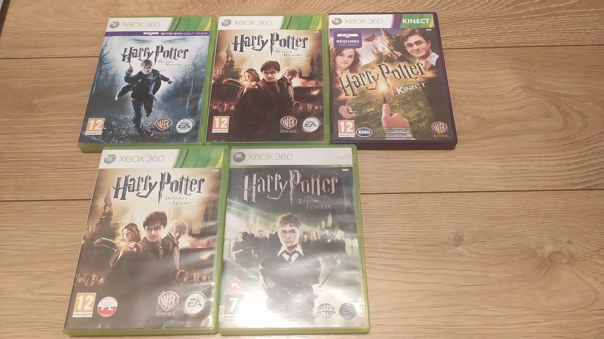 Gry Harry Potter Xbox 360.