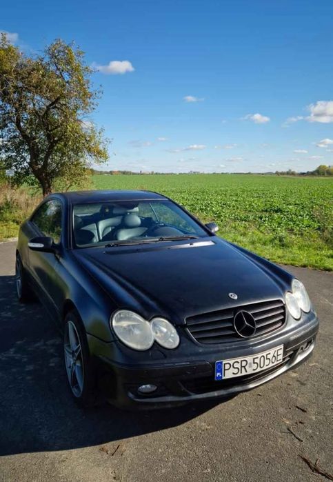 Mercedes-Benz clk w209 rok 2002 w gazie