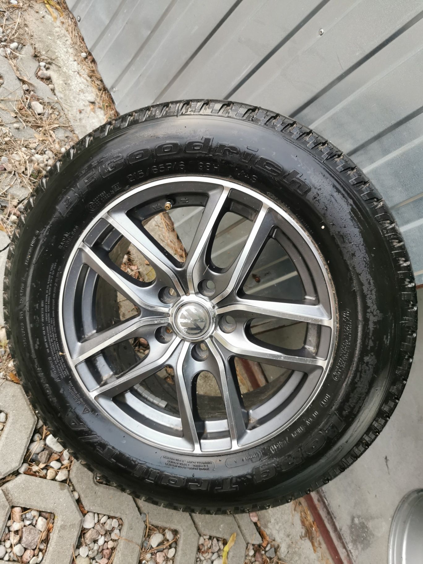 Felga Alu 16 5x112  6.5" z opona zimowa VW tiguan