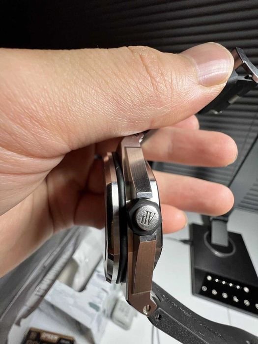 Relógio Audemars Piguet Royal Oak Homem Preto -