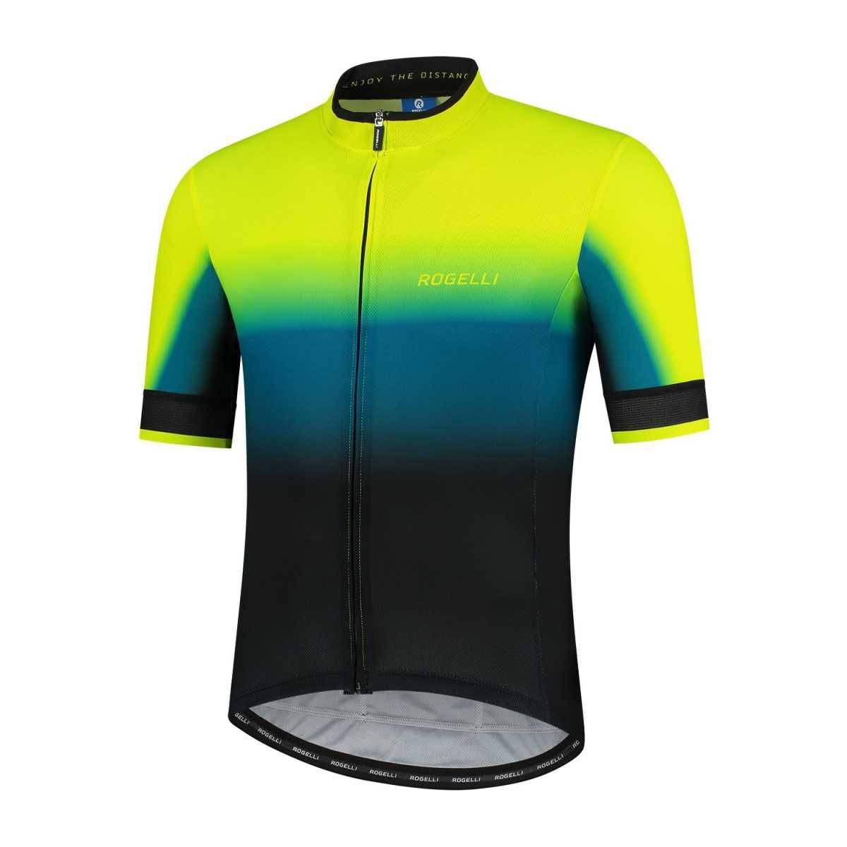 Designerska koszulka rowerowa Rogelli HORIZON z krótkim rękawem XL