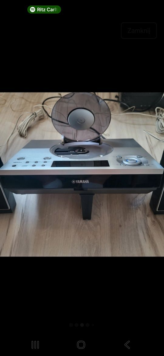 Yamaha CRX-TS20 + głośniki NX-TS10 + pilot