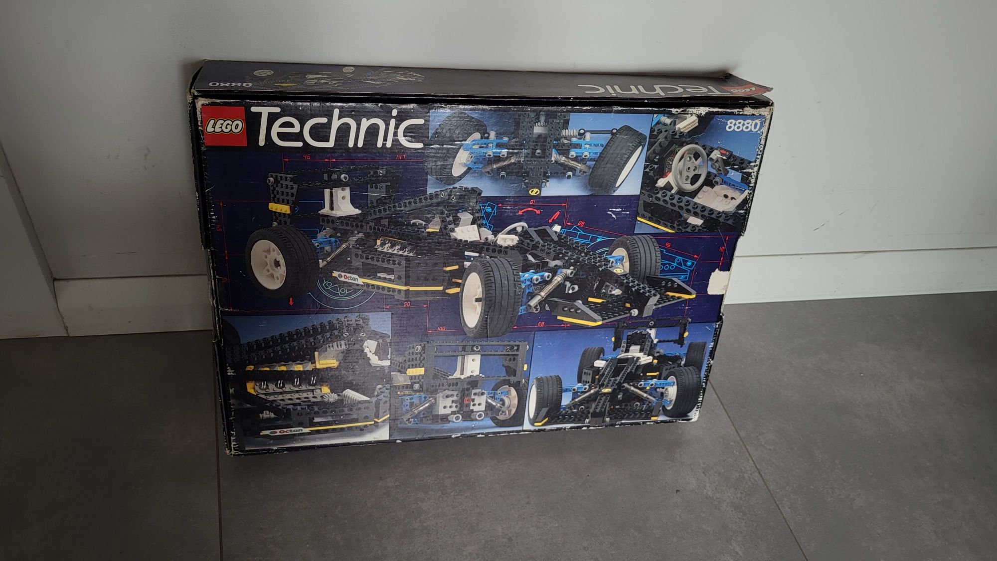 Lego technic 8880 pudełko