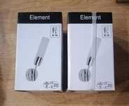 Kinkiety Element chrom - 2 sztuki