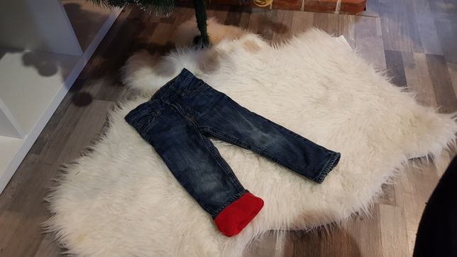 Утеплені фірмові джинси GAP на хлочика