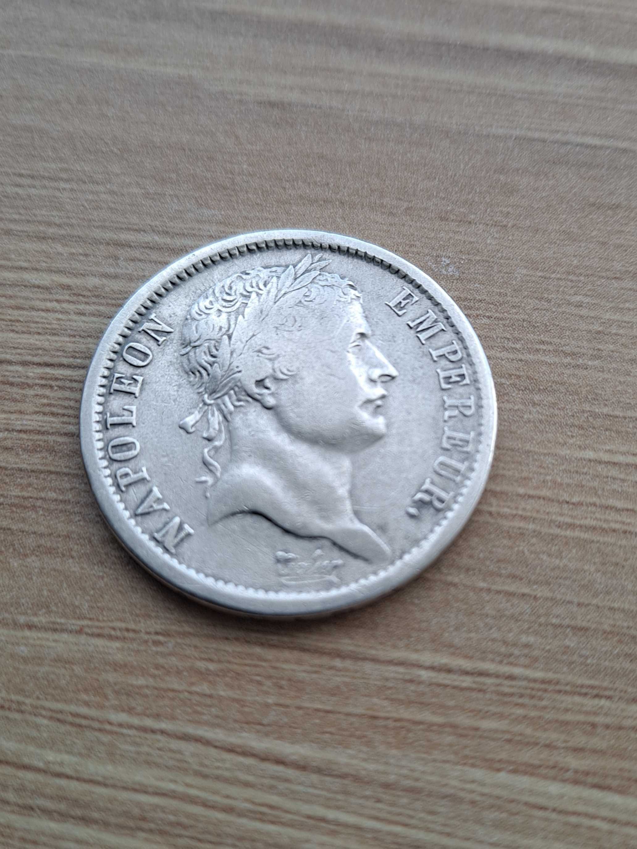 2 franki z cesarstwa francuskiego, 1808 rok.