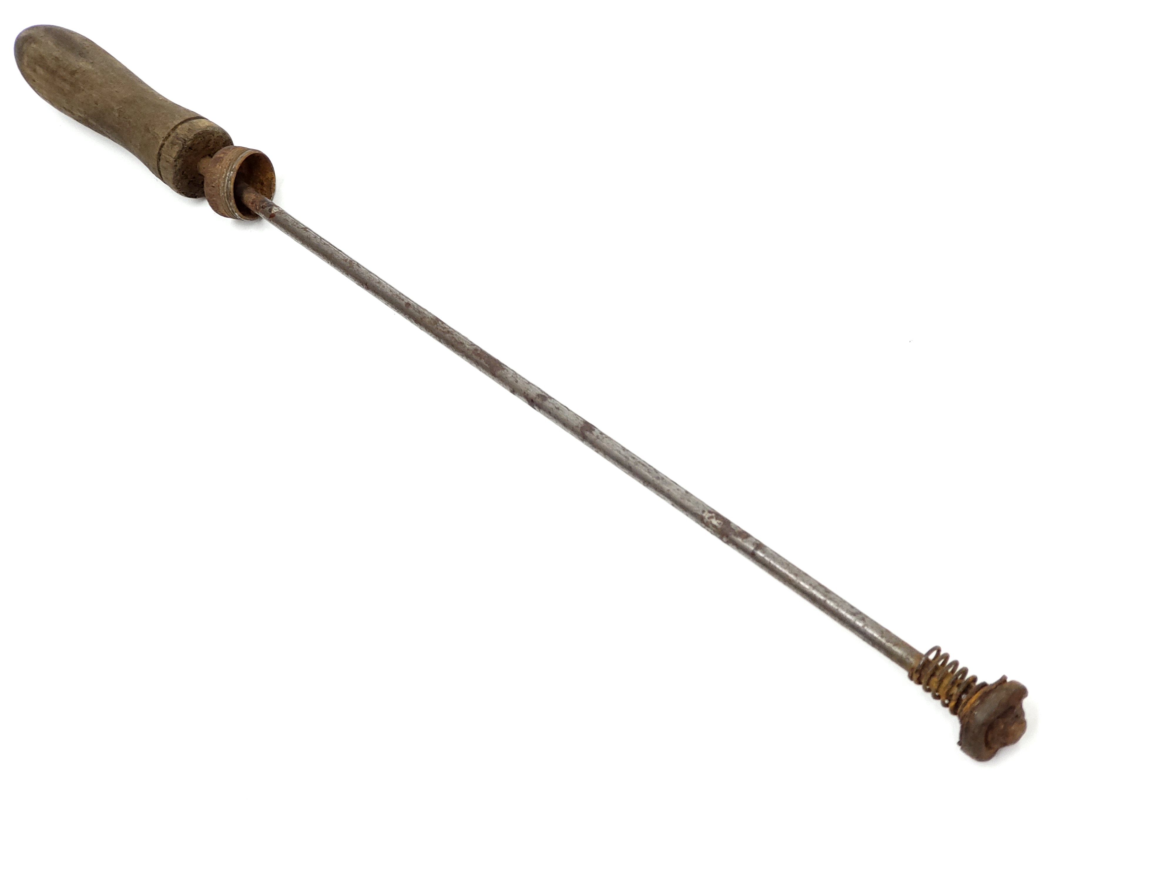 Tłoczek ramię pompki ZZR Romet drewniana rączka PRL 38-39 cm