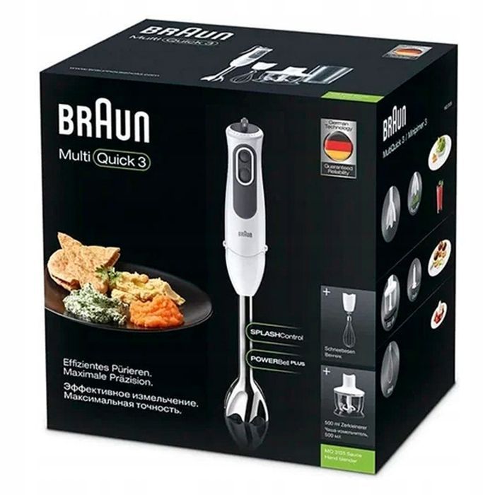 blender ręczny braun mq 3135 wh sauce 750 w biały opis