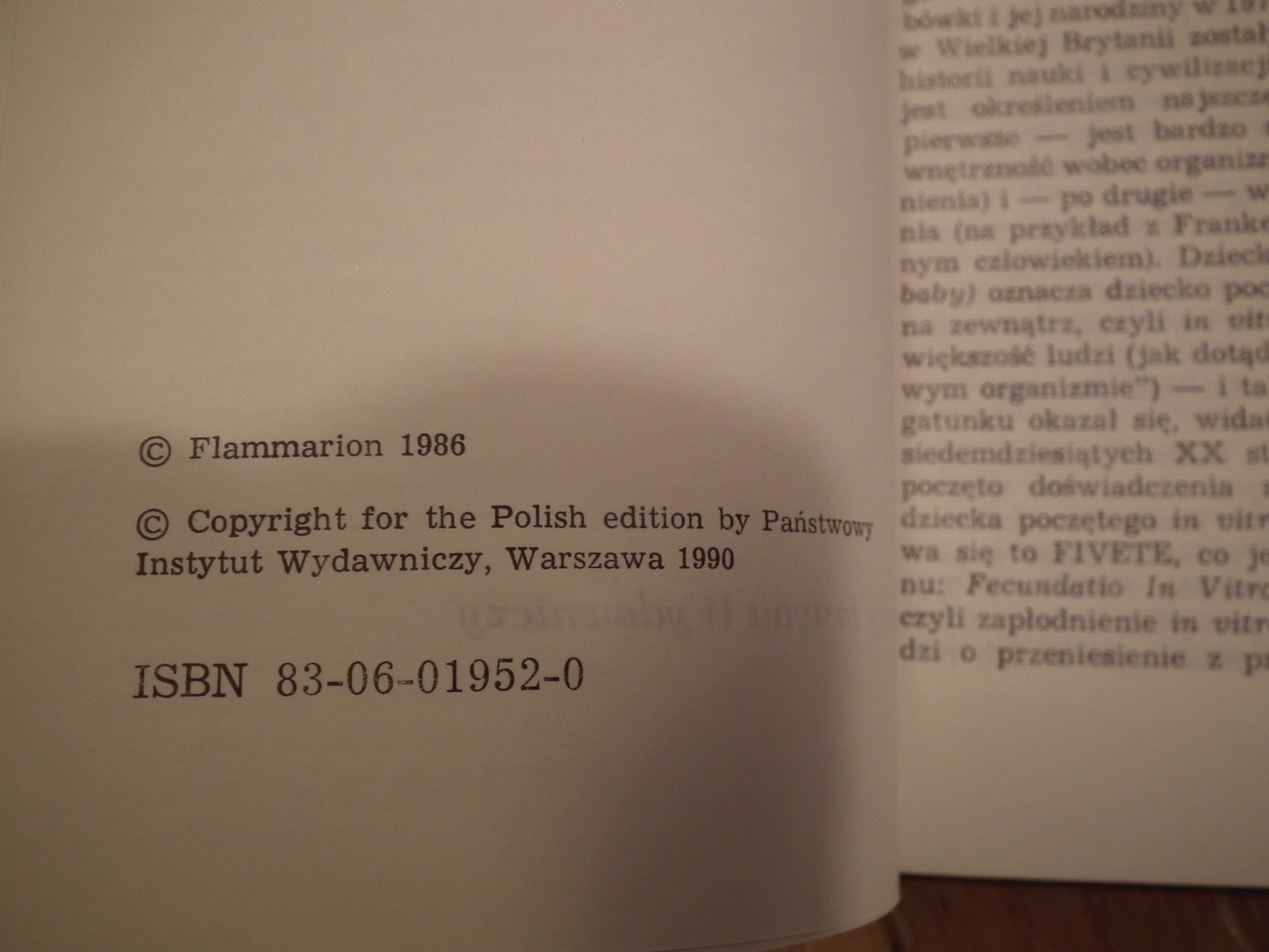 „Przejrzysta komórka” Jacques Testart