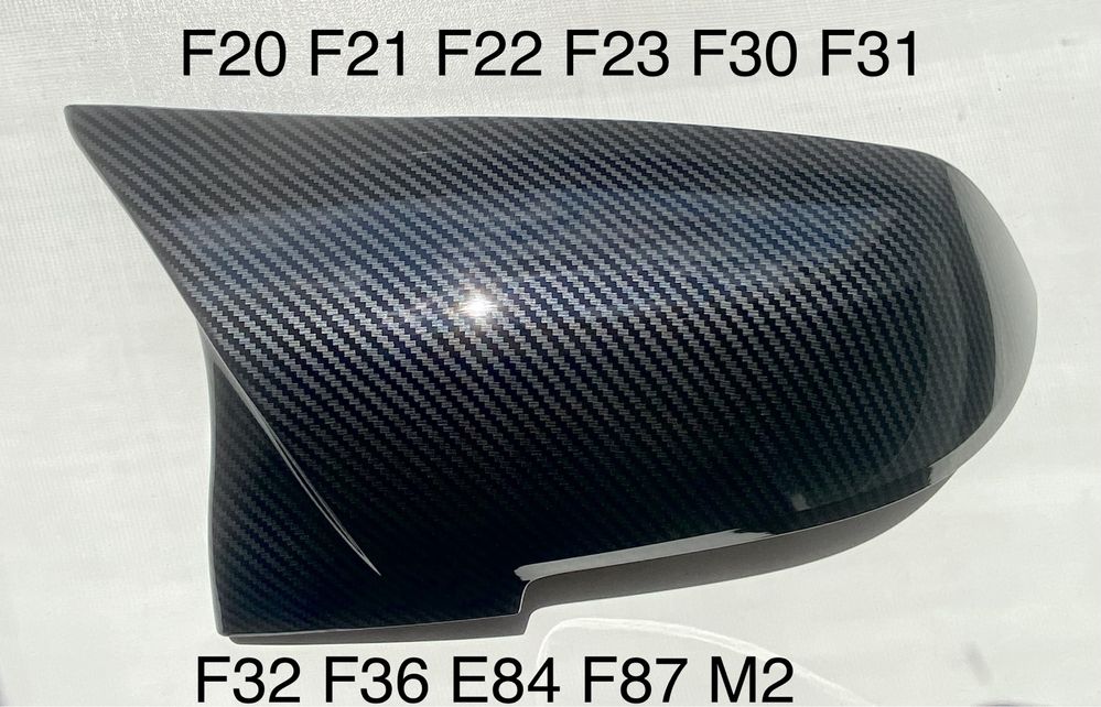 BMW накладки на зеркала BMW M e87,e90,e60,e70,f25,f30,f32,f15,g20,g30