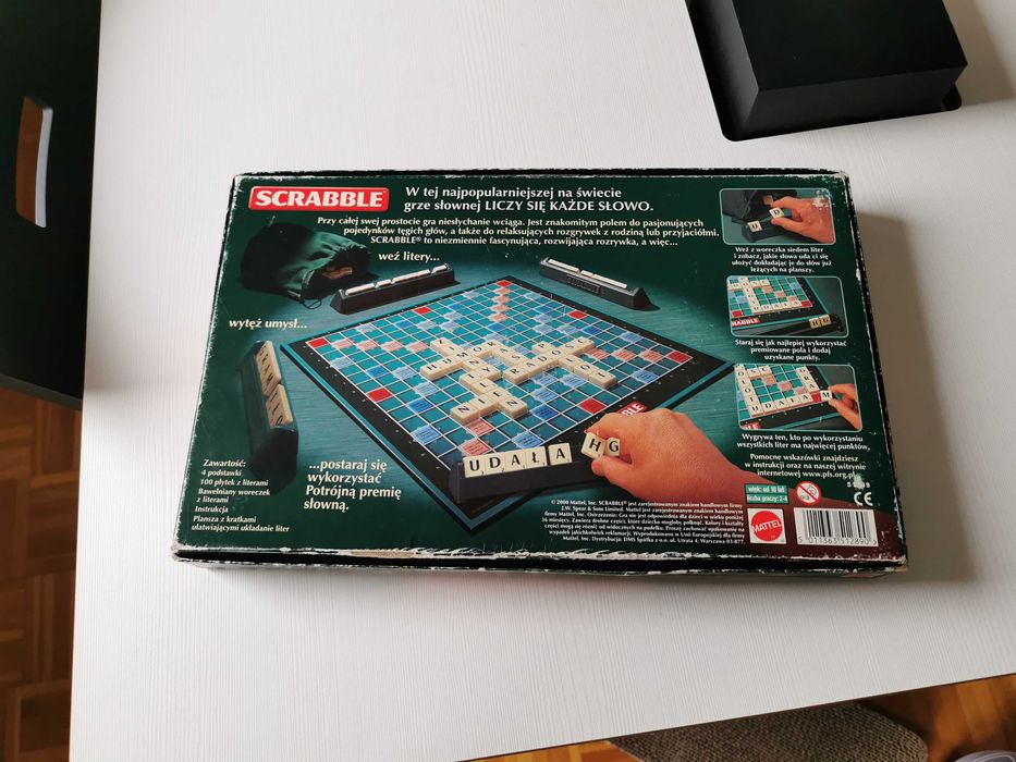 Scrabble wydanie specjalne kolekcjonerskie Mattel