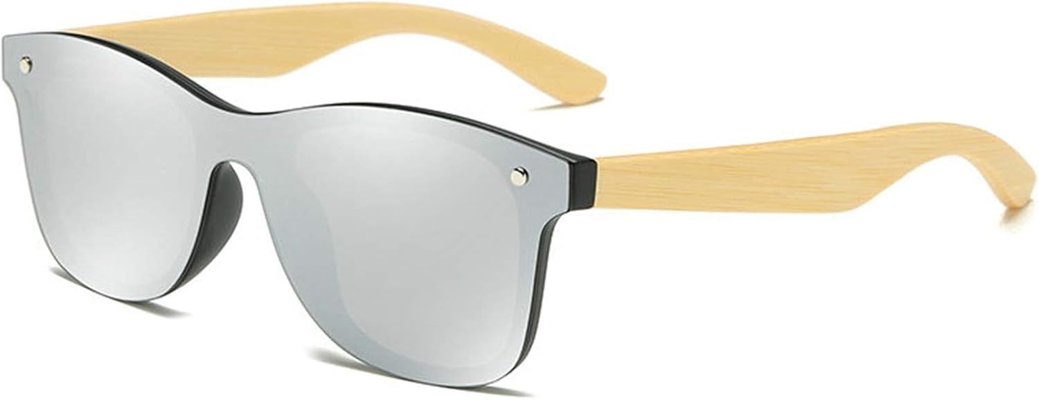 ZESTAW 3x bambusowe okulary przeciwsłoneczne lustrzanki NERDY ! PROMO!