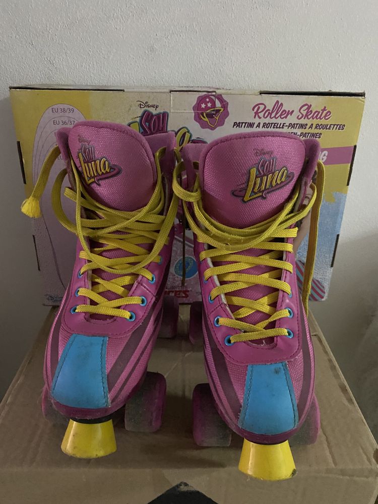 Patins Roller Skate Soy Luna Disney tam 36/37