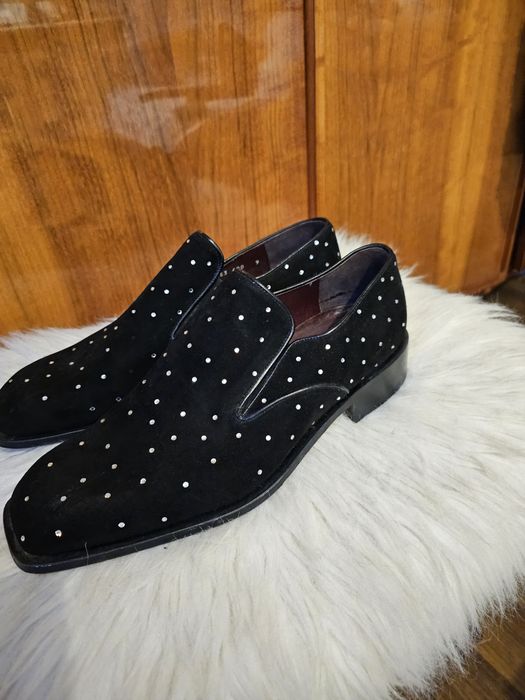 Buty męskie włoskie zamsz roz.43