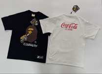 ЕКСКЛЮЗИВ! Футболка Bape x Coca Cola. Найнижча ціна в Україні. S-L
