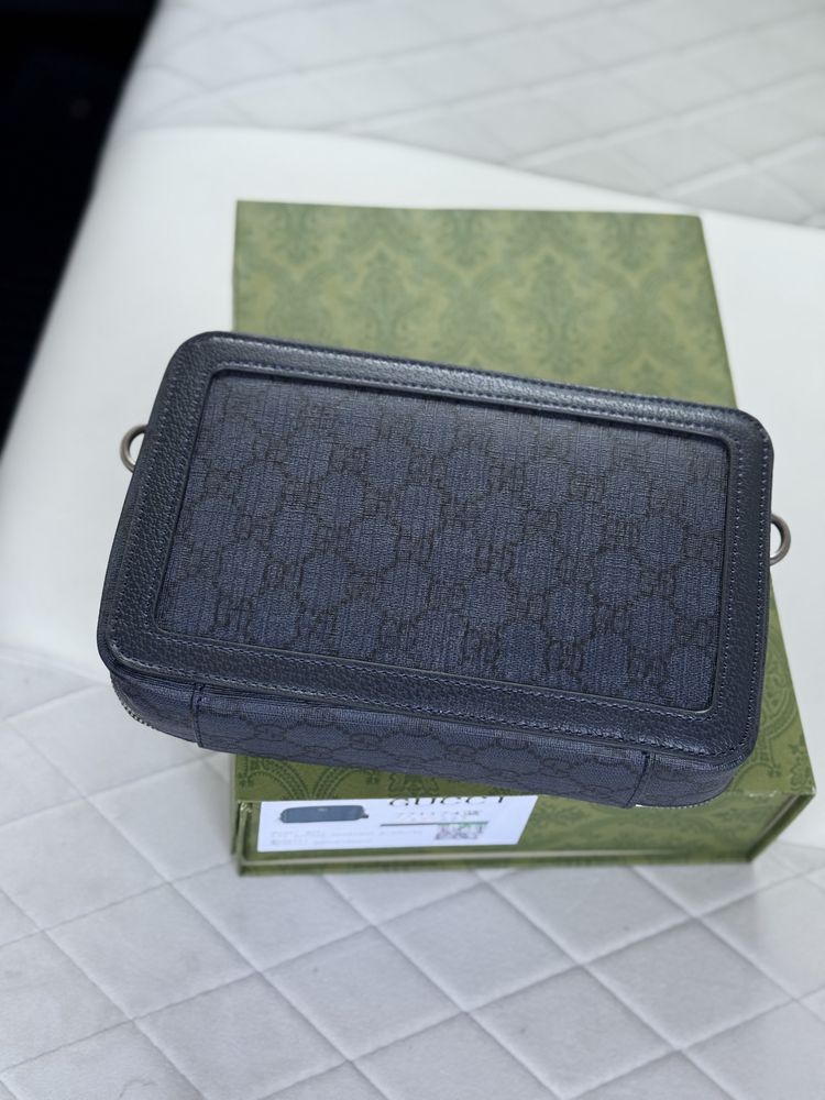 Стильна чоловіча мужская сумка барсетка Gucci