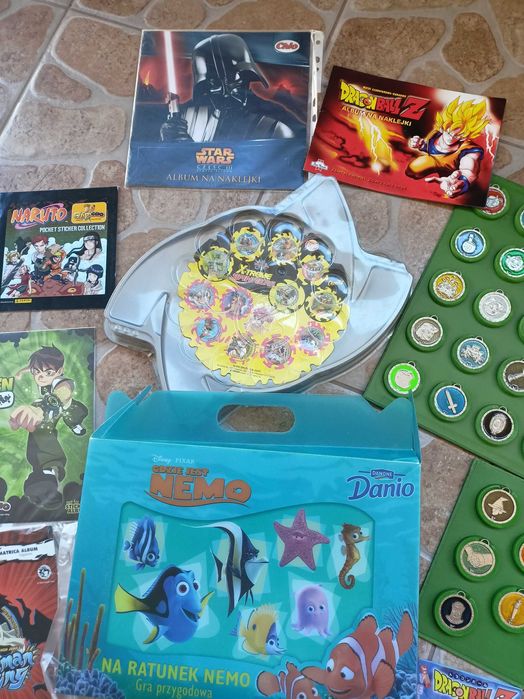 Albumy na naklejki chipicao,chio,dragon ball,Magiczne sztuczki,arena