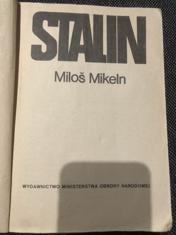 Ksiàżka Stalin