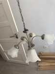 Candeeiro de teto suspenso INSPIRE VICTORIA BRONZE