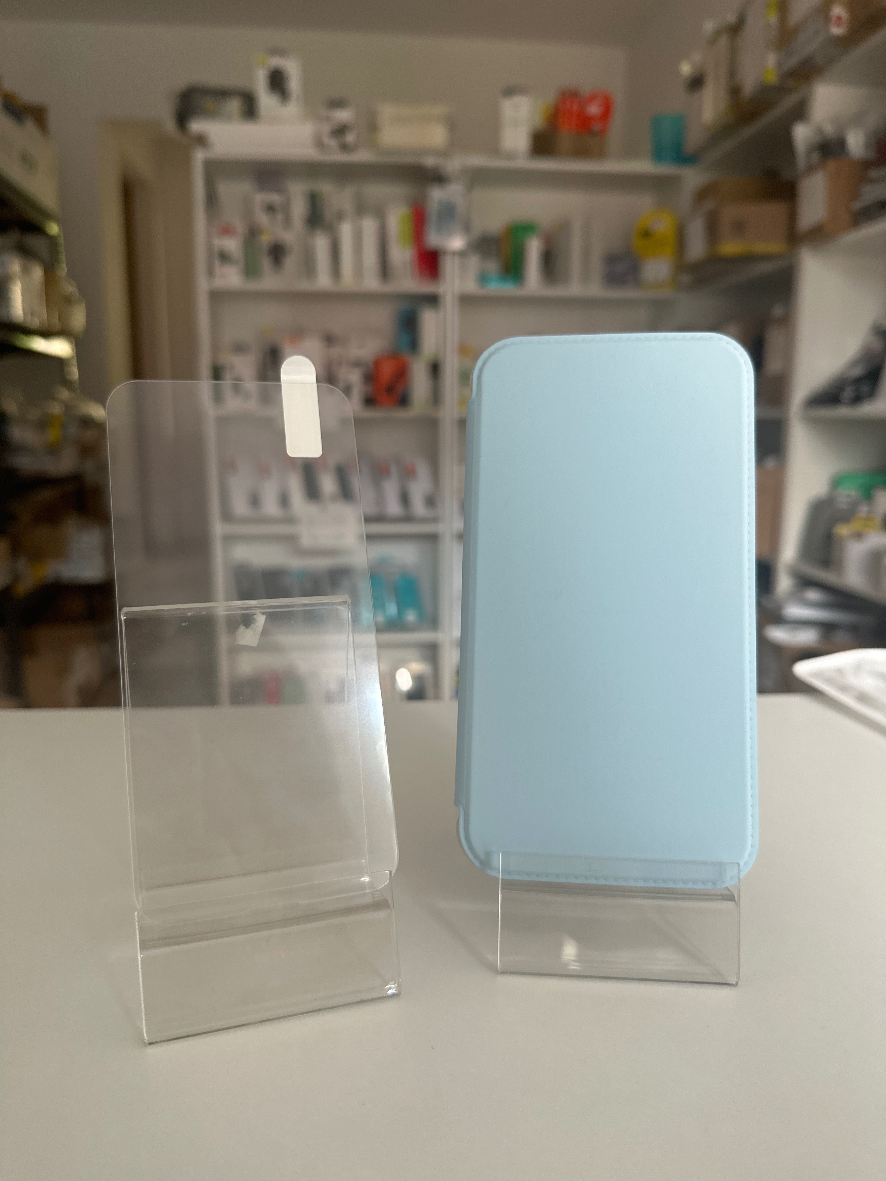 Etui otwierane do boku + szkło hartowane do iPhone 13 pro