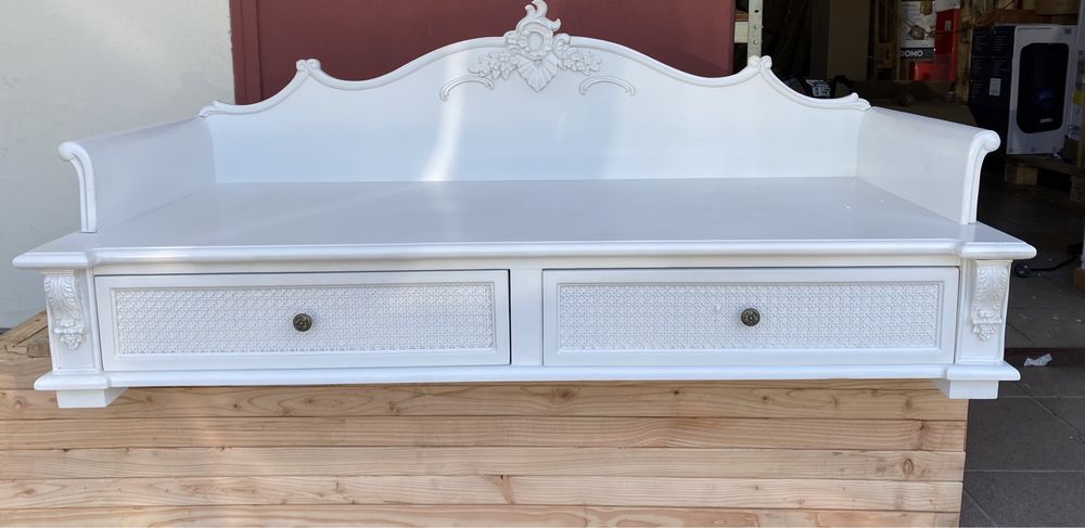 Komoda, stolik w stylu rokoko, Drewno,