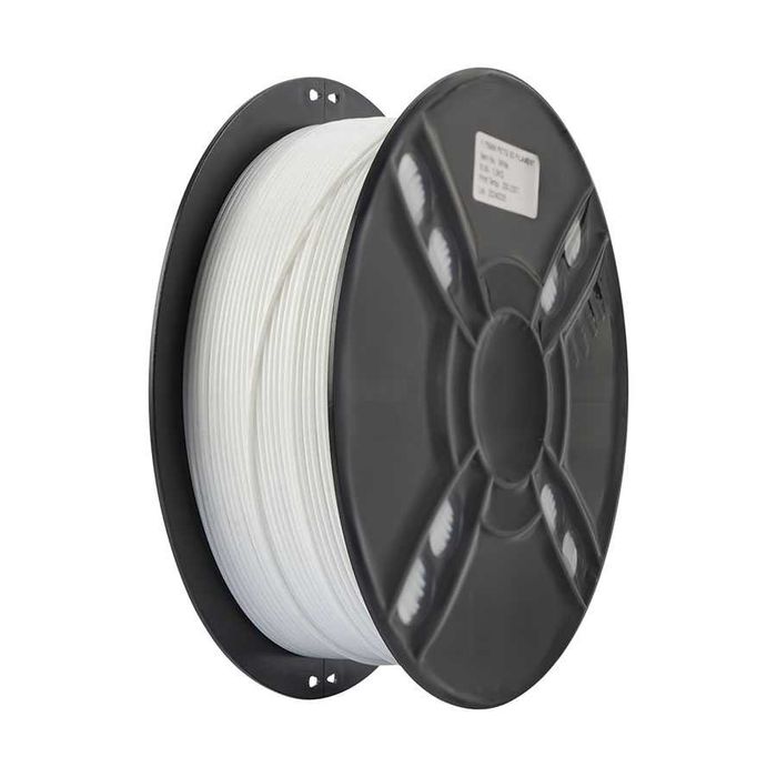 PETG ПЕТГ пластик для 3D принтера, білий, 1,75 мм, 1кг, APCVO