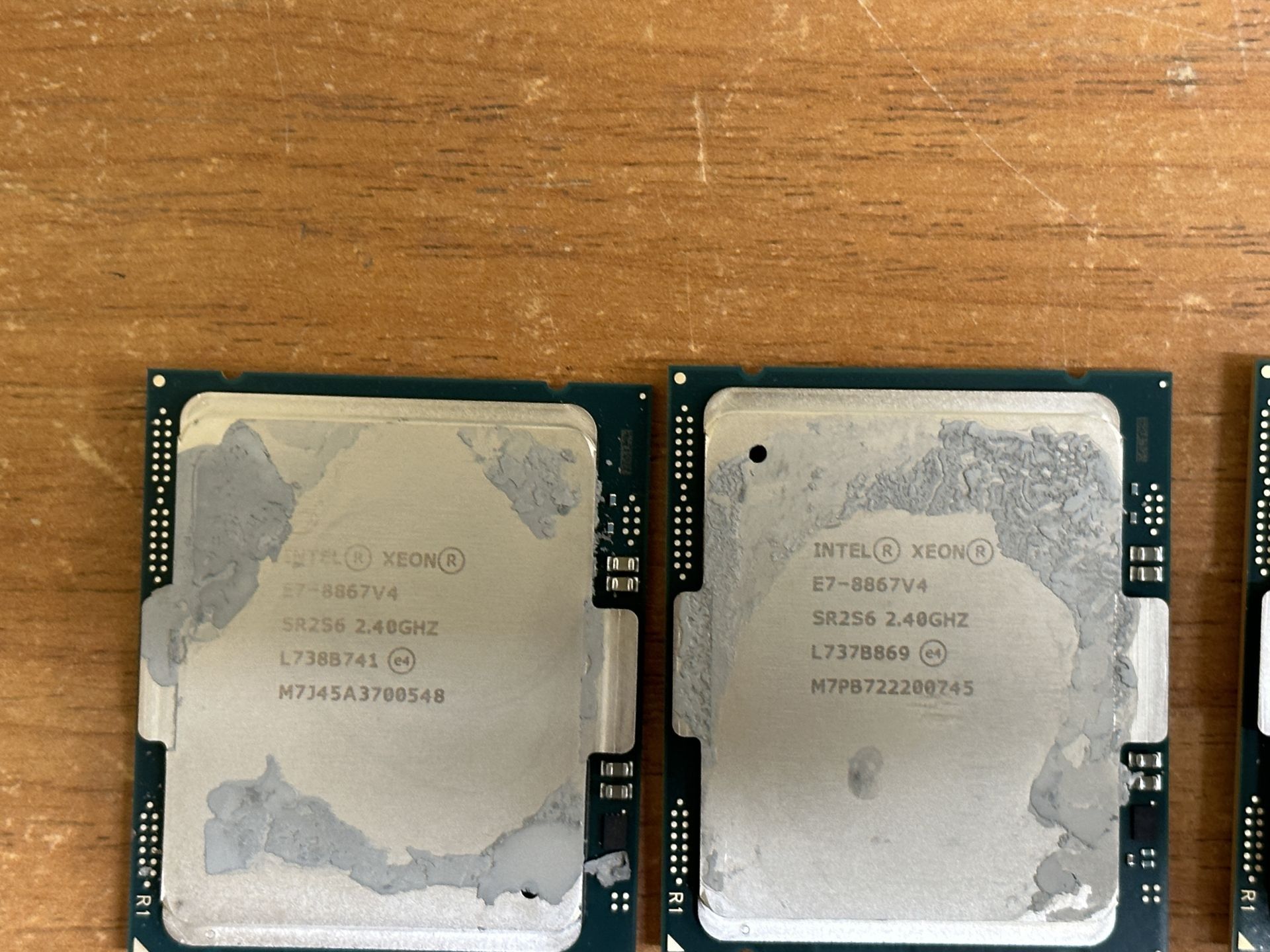 Процессоры intel xeon E7-8867v4 18ядер