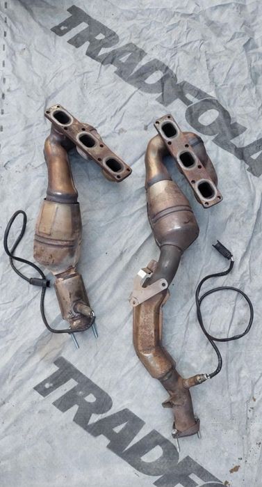 BMW E46 kolektory wydechowe m52 m54 320i 323i 325i 328i katalizatory