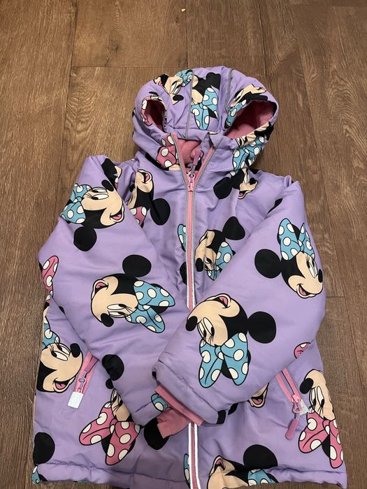 Zimowa kurtka dla dziewczynki r. 122