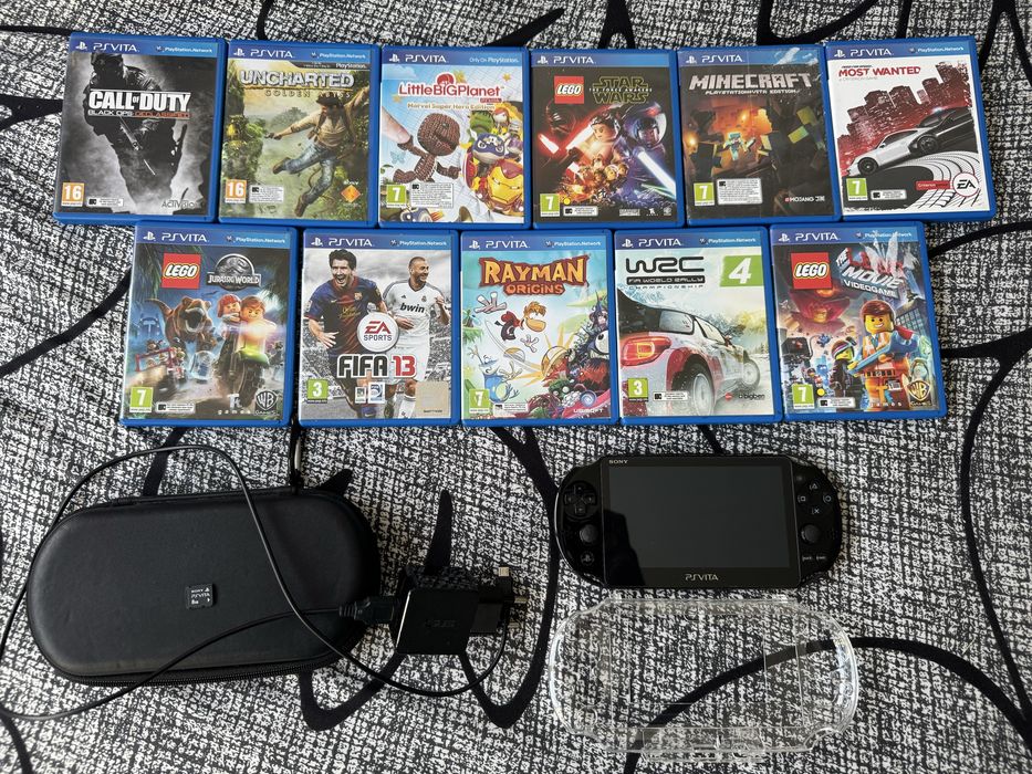PS Vita Slim + 11 jogos