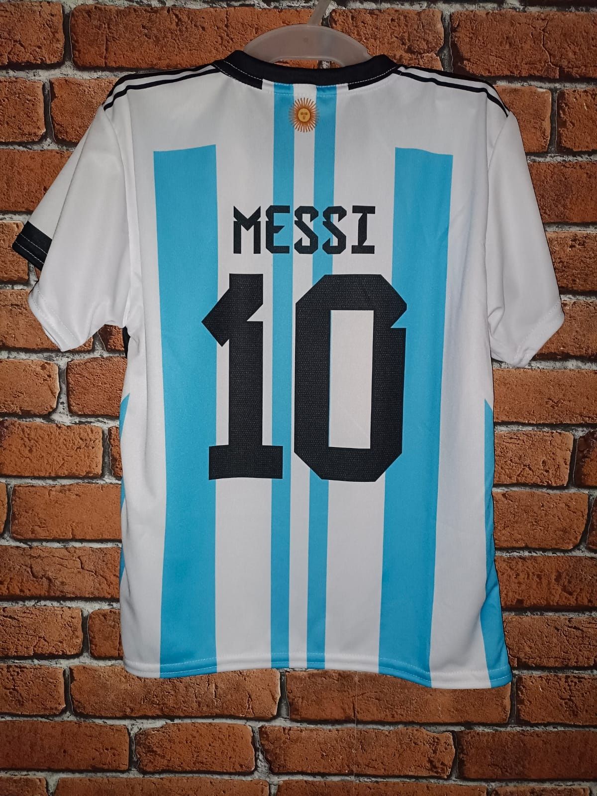 Koszulka piłkarska dziecięca Argentyna Messi rozm. 134