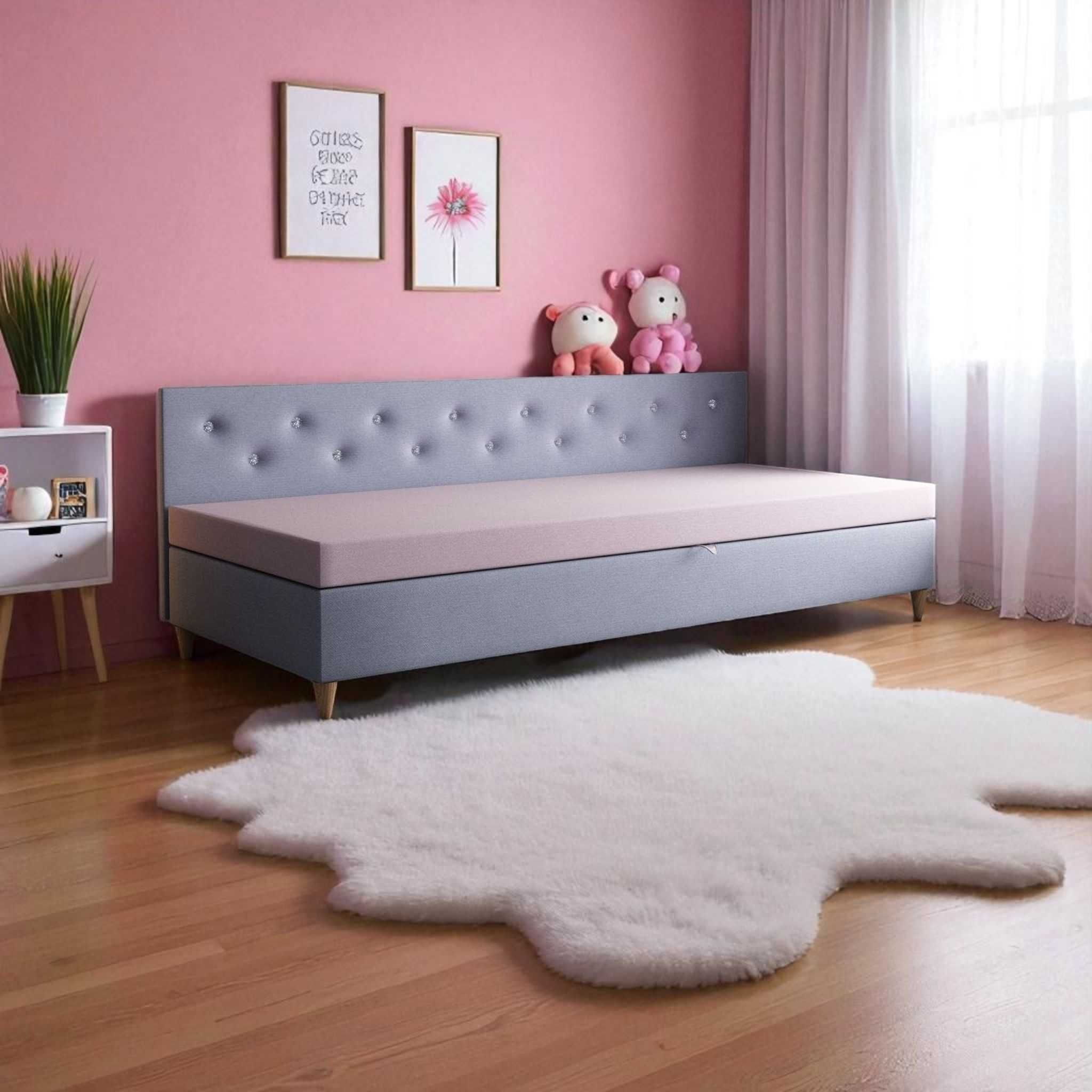 Łóżko Sofa Kanapa Tapczan jednoosobowy pojemnik DARMOWA DOSTAWA