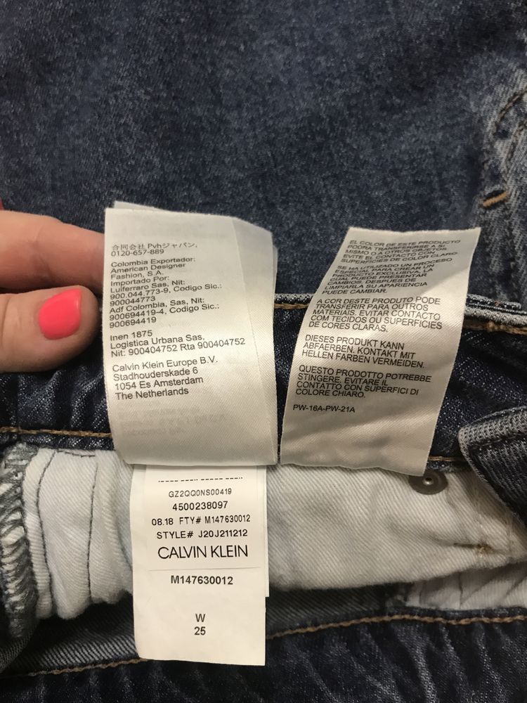 Джинсовая юбка Calvin Klein