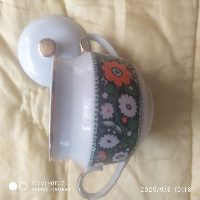 Распродажа до 30. 09сахарница  керамич.и бамбуковые салфетки