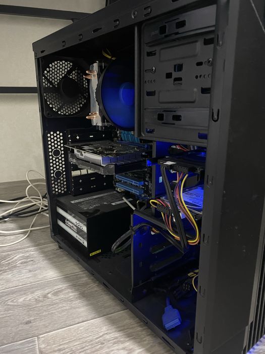 Компьютер для игр и работы, GTX 1650, 16 ГБ ОЗУ, SSD+HDD