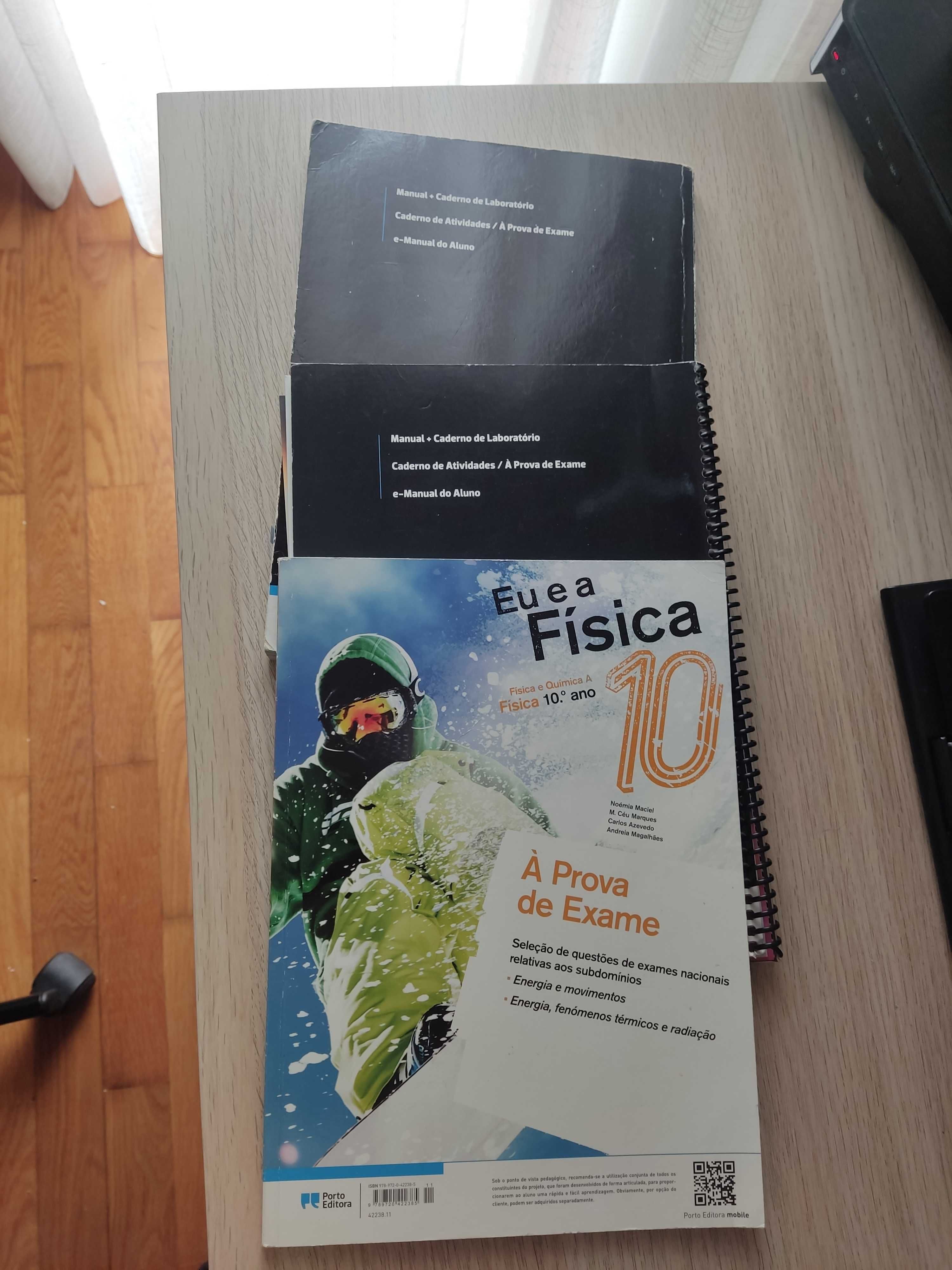 Livros Eu e a Física 10ºano