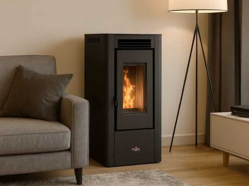 Piec kominek na pellet Pegaso ELLIOT 6kW super jakość z montażem