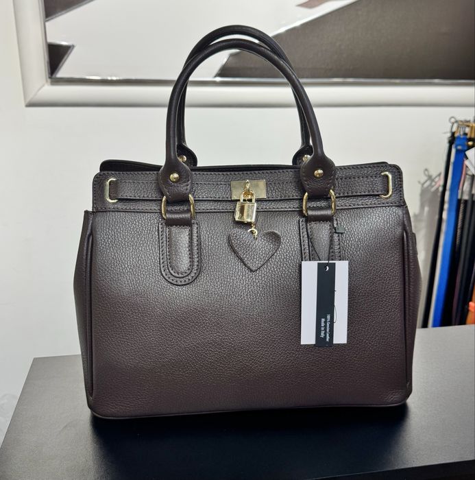 Сумка шкіряна олива шоколад  хакі Зеленая сумка кожаная хаки олива