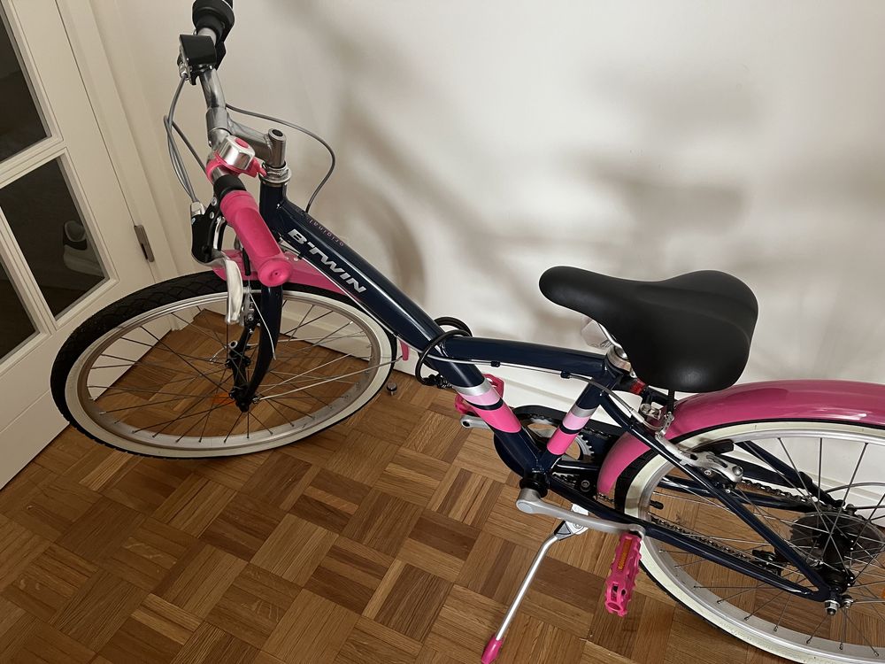 Bicicleta Btwin 500 roda 24 sem uso como nova