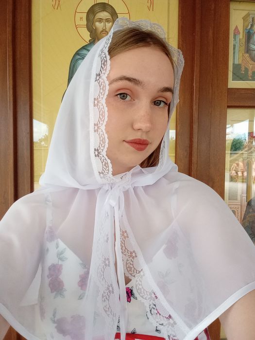 Хустка в храм, на хрестини, вінчання, причастя