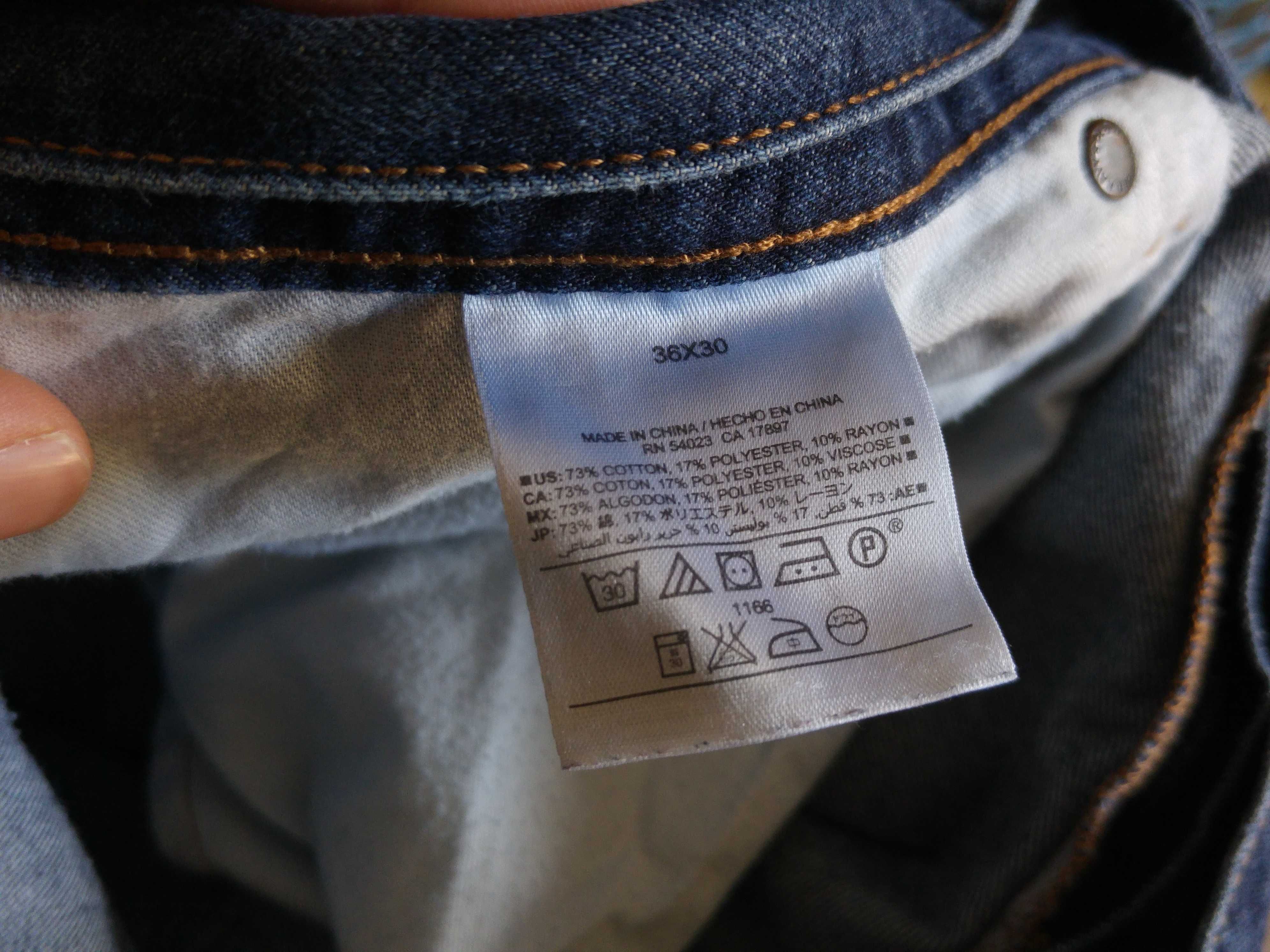 Spodnie męskie jeans