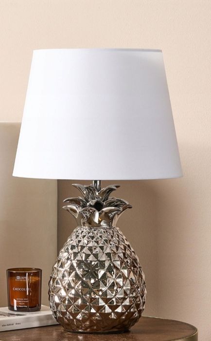 Lampa stołowa ceramiczna Smukee  Ananas 24cm.anas