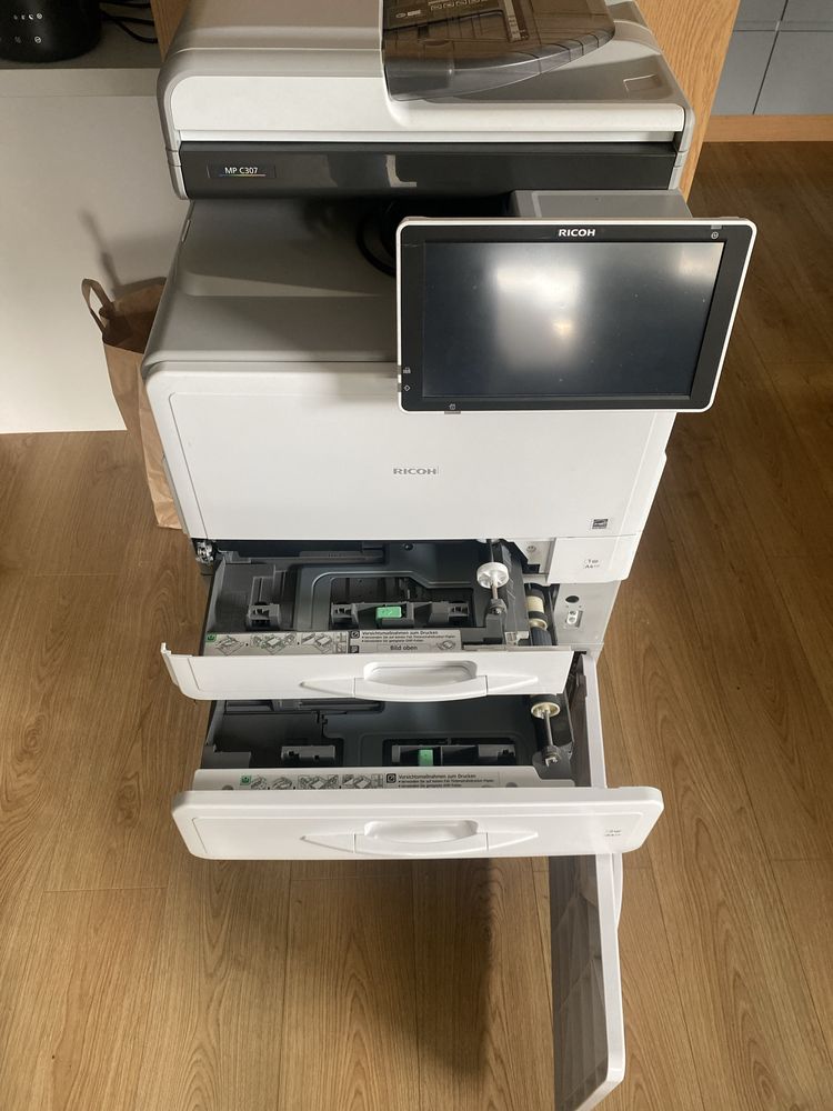 Kserokopiarka wielofunkcyjna kolorowa A4 RICOH MPC307