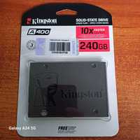 Новий SSD диск Kingston A400 240GB 2.5" SATAIII 3D TLC (SA400S37/240G)