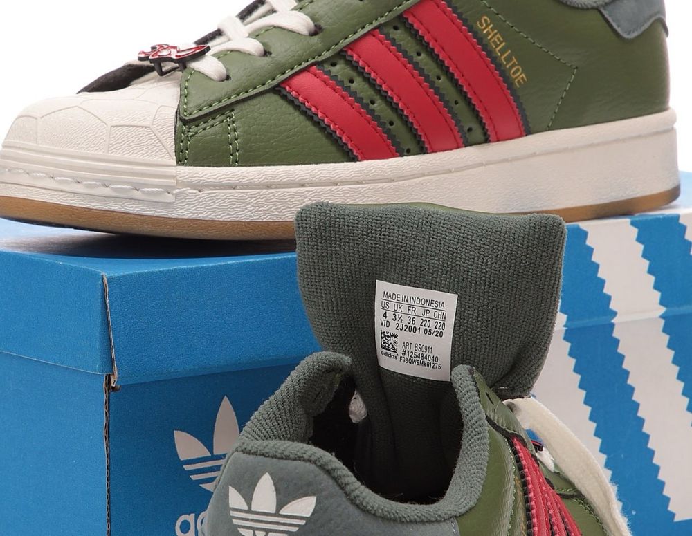 Adidas X TMNT  Superstar “Shelltoe”