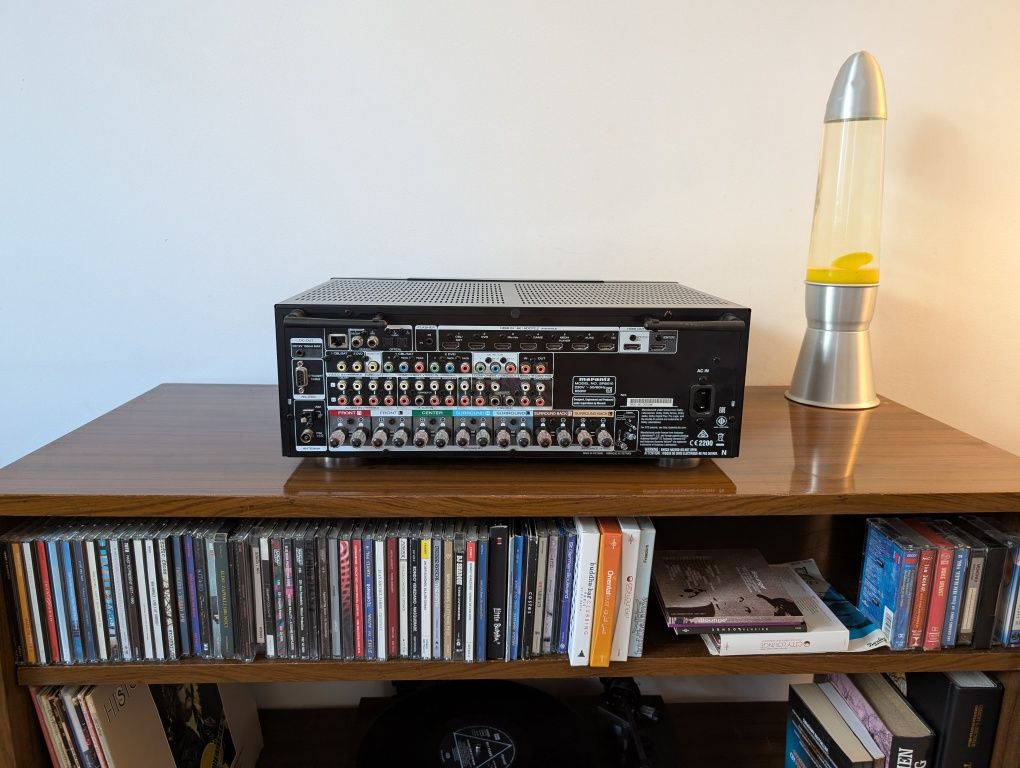 Marantz SR5010 amplituner, czarny, bardzo dobry stan, HDMI, spotify
